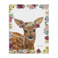 thumbnail image 1 of Stupell Industries Bohemian Flower Friends Deer Canvas Art, 30 x 40, by Emily Adams, 1 of 7