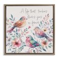 thumbnail image 1 of Stupell Industries Bohemian Life That Touches Others Brown Floating Frame Canvas Art, 18 x 18, by Nicole DeCamp, 1 of 8