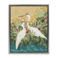 thumbnail image 1 of Stupell Industries Bohemian Nautical Birds in River Gray Floating Frame Canvas Art, 25 x 31, by June Erica Vess, 1 of 7