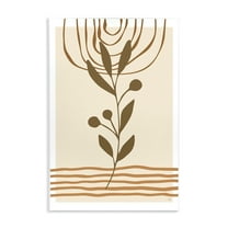Stupell Industries Bohemian Plant Sprig Botanical & Floral Painting Unframed Art Print Wall Art, 10 x 15