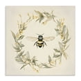 thumbnail image 1 of Stupell Industries Bohemian Soft Bee Wreath Canvas Art, 36 x 36, by Petals Prints Design, 1 of 8