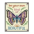 thumbnail image 1 of Stupell Industries Bohemian Your Own Beautiful Butterfly Black Framed Giclee Art, 11 x 14, by Carrie Cantwell, 1 of 8