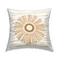 thumbnail image 1 of Stupell Industries Boho Abstract Sun Ray Stripes Design by Martina Pavlova Throw Pillow, 1 of 6