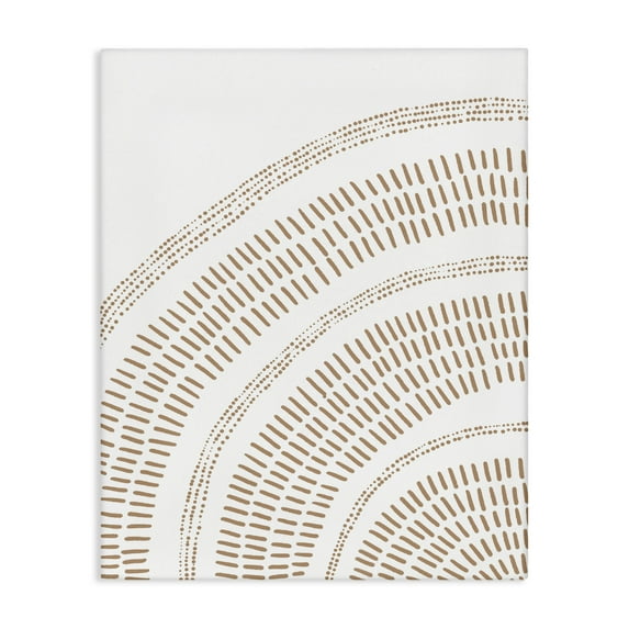 Stupell Industries Boho Arch Pattern Abstract Painting Gallery Wrapped Canvas Art Print Wall Art, 24 x 30