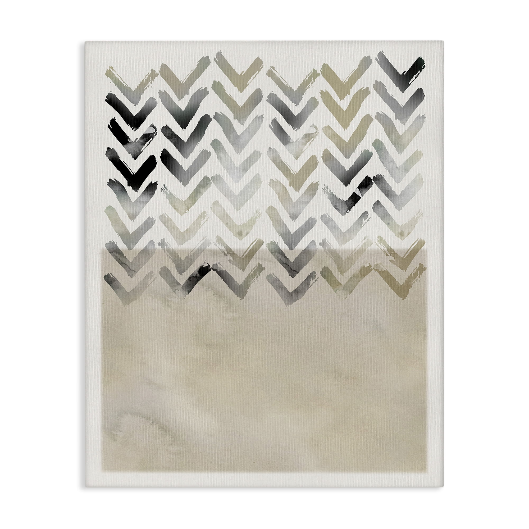 Stupell Industries Boho Arrow Pattern Abstract Painting Gallery Wrapped Canvas Art Print Wall Art, 24 x 30