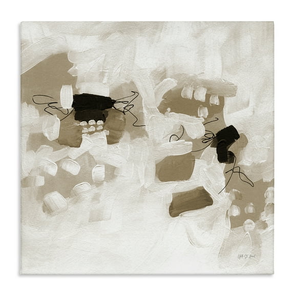 Stupell Industries Boho Classic Conservatory Abstract Painting Gallery Wrapped Canvas Art Print Wall Art, 17 x 17