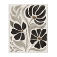 thumbnail image 1 of Stupell Industries Boho Curved Petals Botanical & Floral Painting Gallery Wrapped Canvas Art Print Wall Art, 36 x 48, 1 of 8