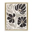 thumbnail image 1 of Stupell Industries Boho Curved Petals Botanical & Floral Painting Gold Floater Framed Art Print Wall Art, 17 x 21, 1 of 10