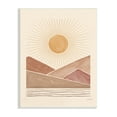 thumbnail image 1 of Stupell Industries Boho Desert Sunrise Vintage Landscape Geometric Shapes, 10 x 15,Design by Janelle Penner, 1 of 5