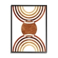 thumbnail image 1 of Stupell Industries Boho Earthy Arches Abstract Painting Black Framed Art Print Wall Art, 16 x 20, 1 of 9