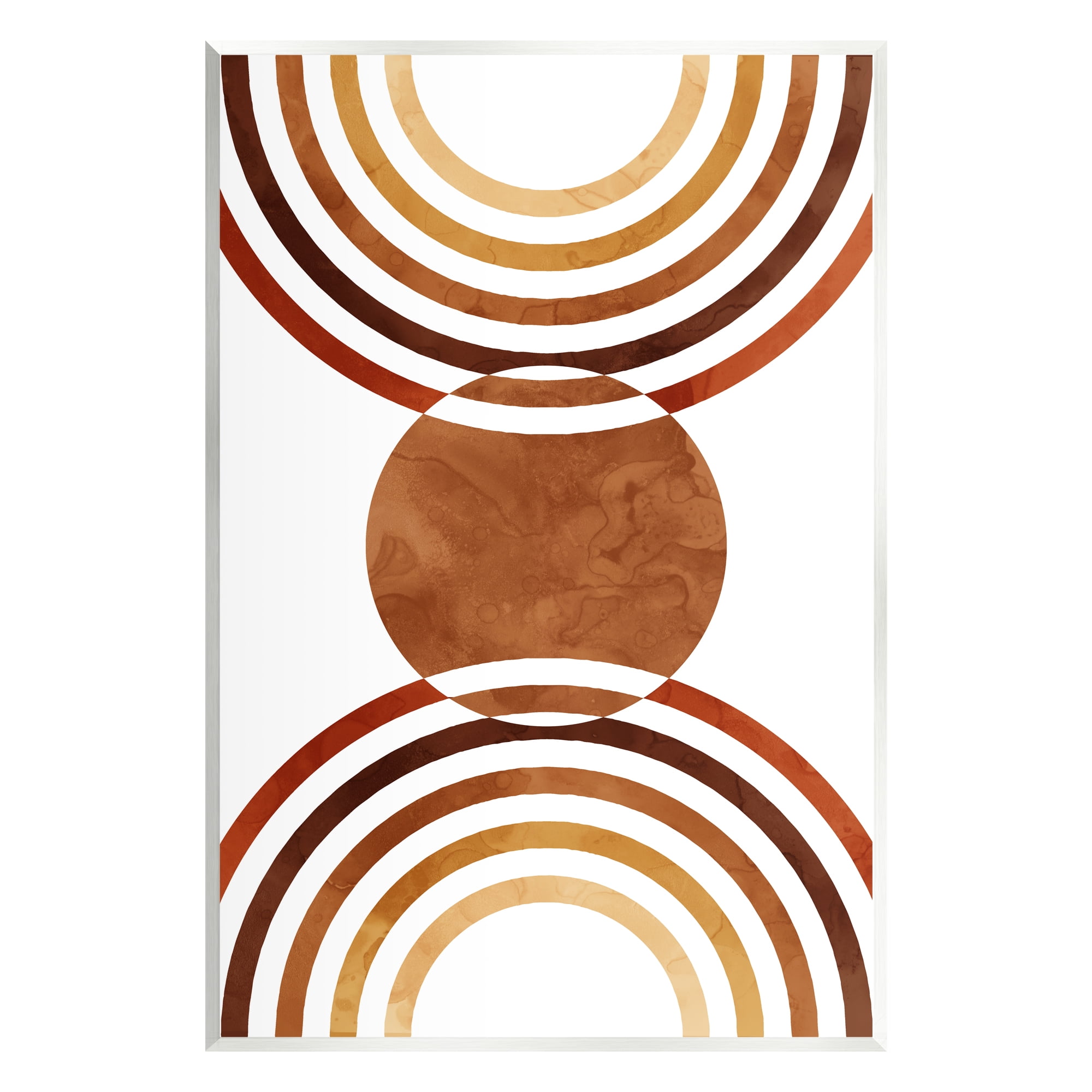 Stupell Industries Boho Earthy Arches Abstract Painting Unframed Art Print Wall Art, 10 x 15