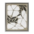 thumbnail image 1 of Stupell Industries Boho Flowers Trio Floral Painting Gray Floater Framed Canvas Art Print Wall Art, 17 x 21, 1 of 9