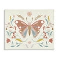 thumbnail image 1 of Stupell Industries Eclectic Boho Folk Butterfly Canvas Art, 48 x 36, by Kim Allen, 1 of 8