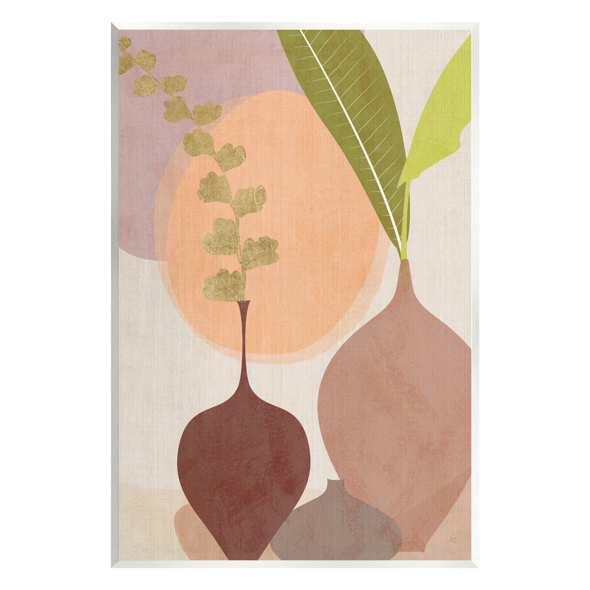 Stupell Industries Boho House Plants Botanical & Floral Painting Unframed Art Print Wall Art, 10 x 15