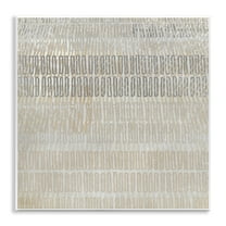 Stupell Industries Boho Layered Shapes Pattern Abstract Painting Unframed Art Print Wall Art, 12 x 12