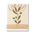 thumbnail image 1 of Stupell Industries Boho Leaf Sprig Botanical & Floral Painting Gallery Wrapped Canvas Art Print Wall Art, 36 x 48, 1 of 8