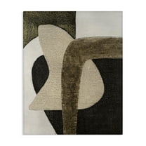 Stupell Industries Boho Modern Shape Pattern Abstract Painting Gallery Wrapped Canvas Art Print Wall Art, 16 x 20