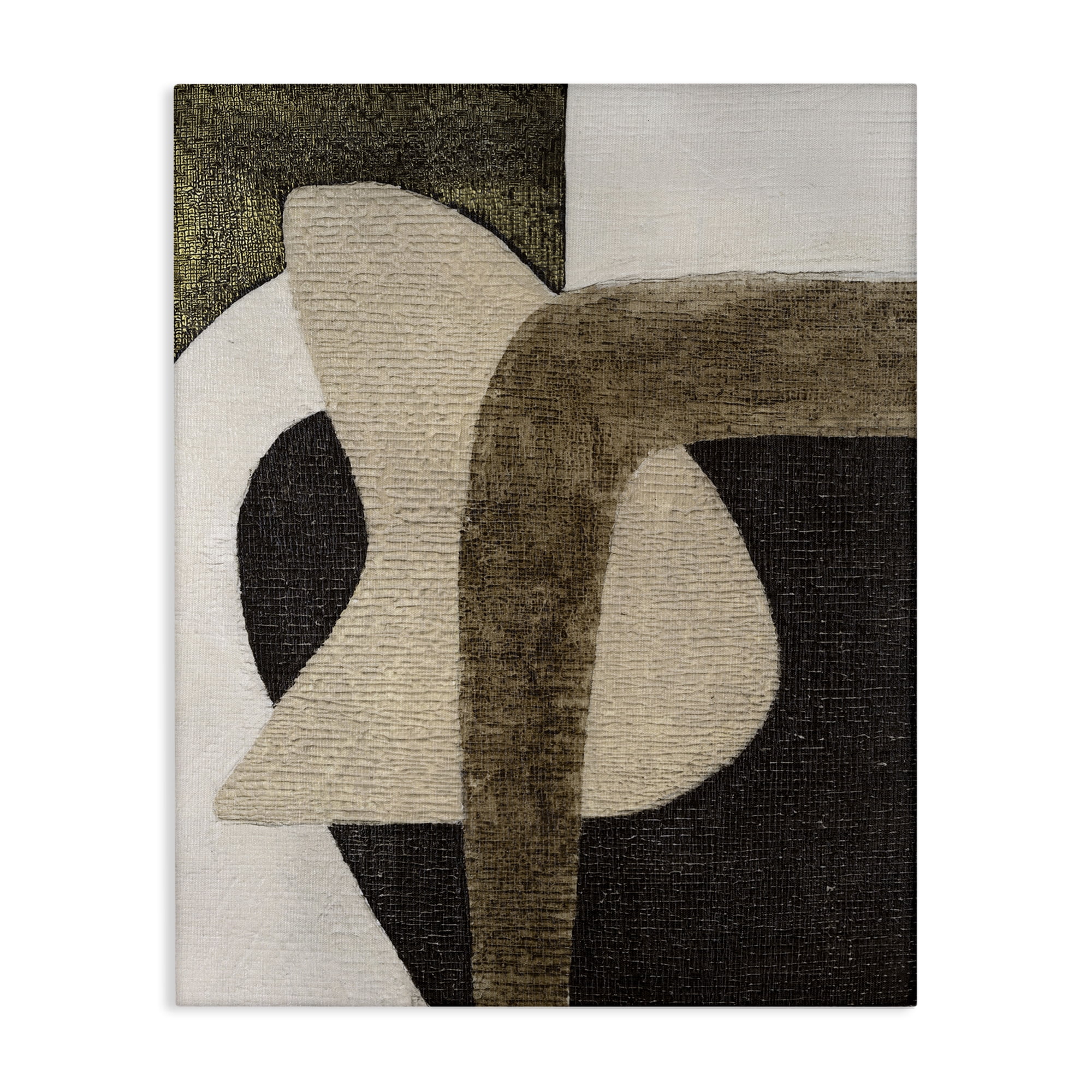 Stupell Industries Boho Modern Shape Pattern Abstract Painting Gallery Wrapped Canvas Art Print Wall Art, 30 x 40