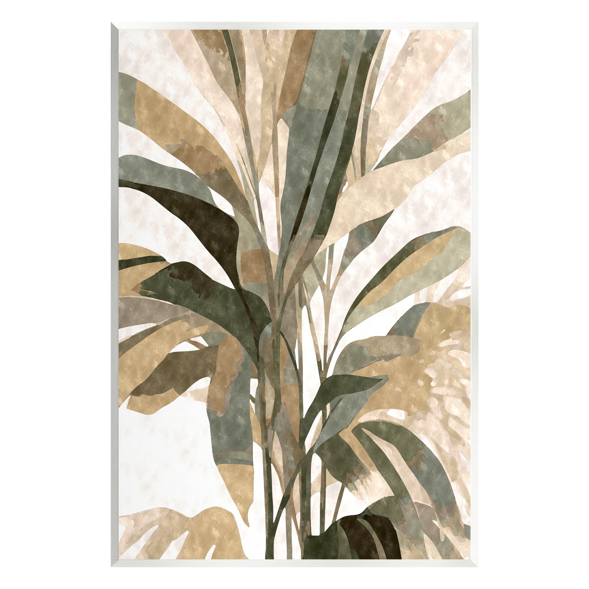 Stupell Industries Boho Palm Plant Botanical & Floral Painting Unframed Art Print Wall Art, 13 x 19