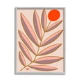 thumbnail image 1 of Stupell Industries Boho Plant Leaves Botanical & Floral Painting Gray Framed Art Print Wall Art, 16 x 20, 1 of 9