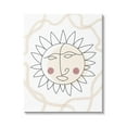 thumbnail image 1 of Stupell Industries Boho Sun Line Drawing Solar Rays Squiggle Canvas Wall Art, 24 x 30, Design by Lil' Rue, 1 of 5