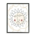 thumbnail image 1 of Stupell Industries Boho Sun Line Drawing Solar Rays Squiggle Framed Wall Art, 24 x 30, Design by Lil' Rue, 1 of 5