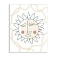 thumbnail image 1 of Stupell Industries Boho Sun Line Drawing Solar Rays Squiggle Wood Wall Art, 10 x 15, Design by Lil' Rue, 1 of 5