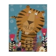 thumbnail image 1 of Stupell Industries Eclectic Boho Tiger & Flowers Canvas Art, 24 x 30, by Carla Daly, 1 of 8