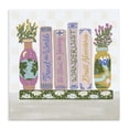 thumbnail image 1 of Stupell Industries Eclectic Boho Travel Books Shelf Canvas Art, 17 x 17, by Connie Summers, 1 of 8