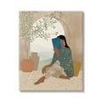 thumbnail image 1 of Stupell Industries Boho Woman Reading Botanical & Floral Painting Gallery Wrapped Canvas Print Wall Art, 24 x 30, 1 of 8