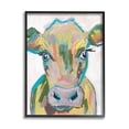 thumbnail image 1 of Stupell Industries Bold Abstract Country Cow Closeup Modern Design Framed Wall Art, 16 x 20, Design by Valerie Wieners, 1 of 7