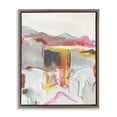thumbnail image 1 of Stupell Industries Contemporary Bold Abstract Mountain Shapes Brown Floating Frame Canvas Art, 25 x 31, by Melissa Wang, 1 of 8