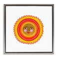 thumbnail image 1 of Stupell Industries Southwestern Bold Bohemian Sun Gray Floating Frame Canvas Art, 18 x 18, by Katherine Herrell Studio, 1 of 8