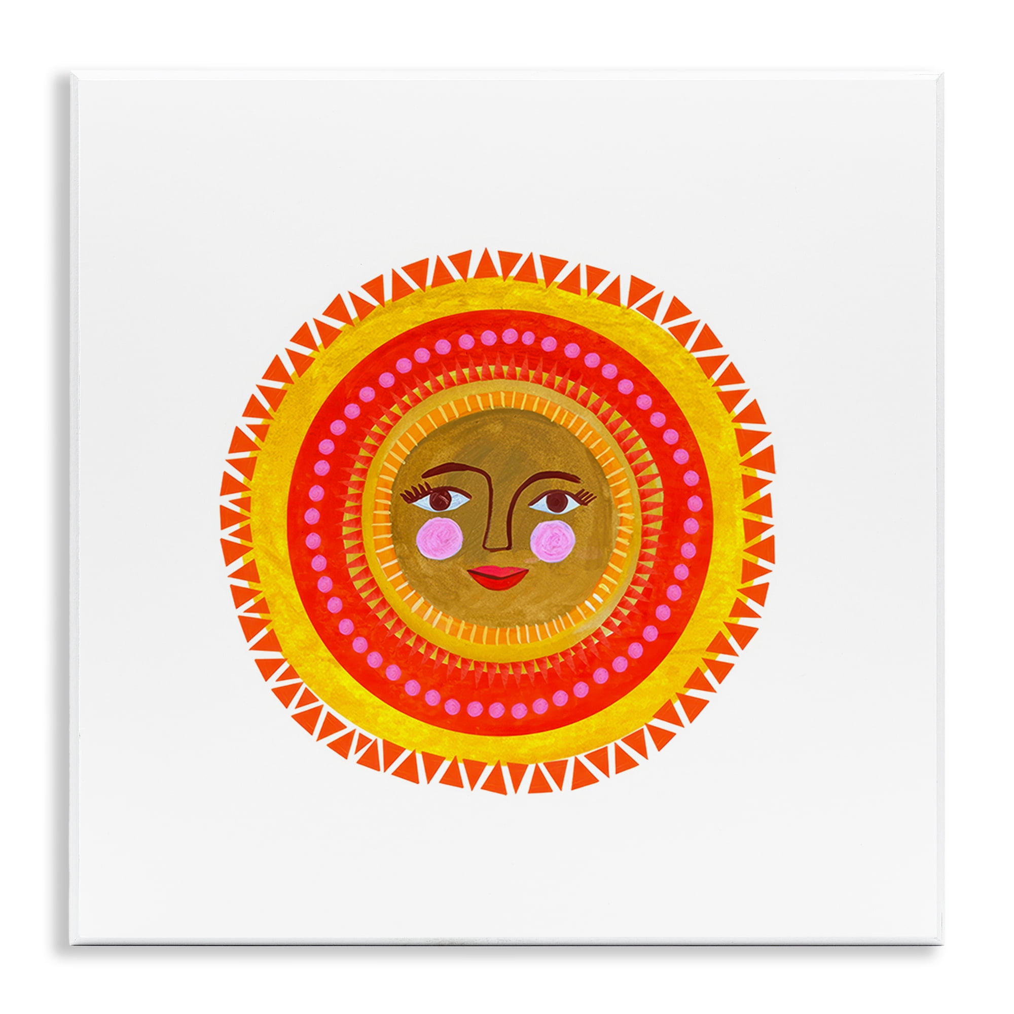 Stupell Industries Bold Bohemian Sun Wall Plaque Art, design by Katherine Herrell Studio