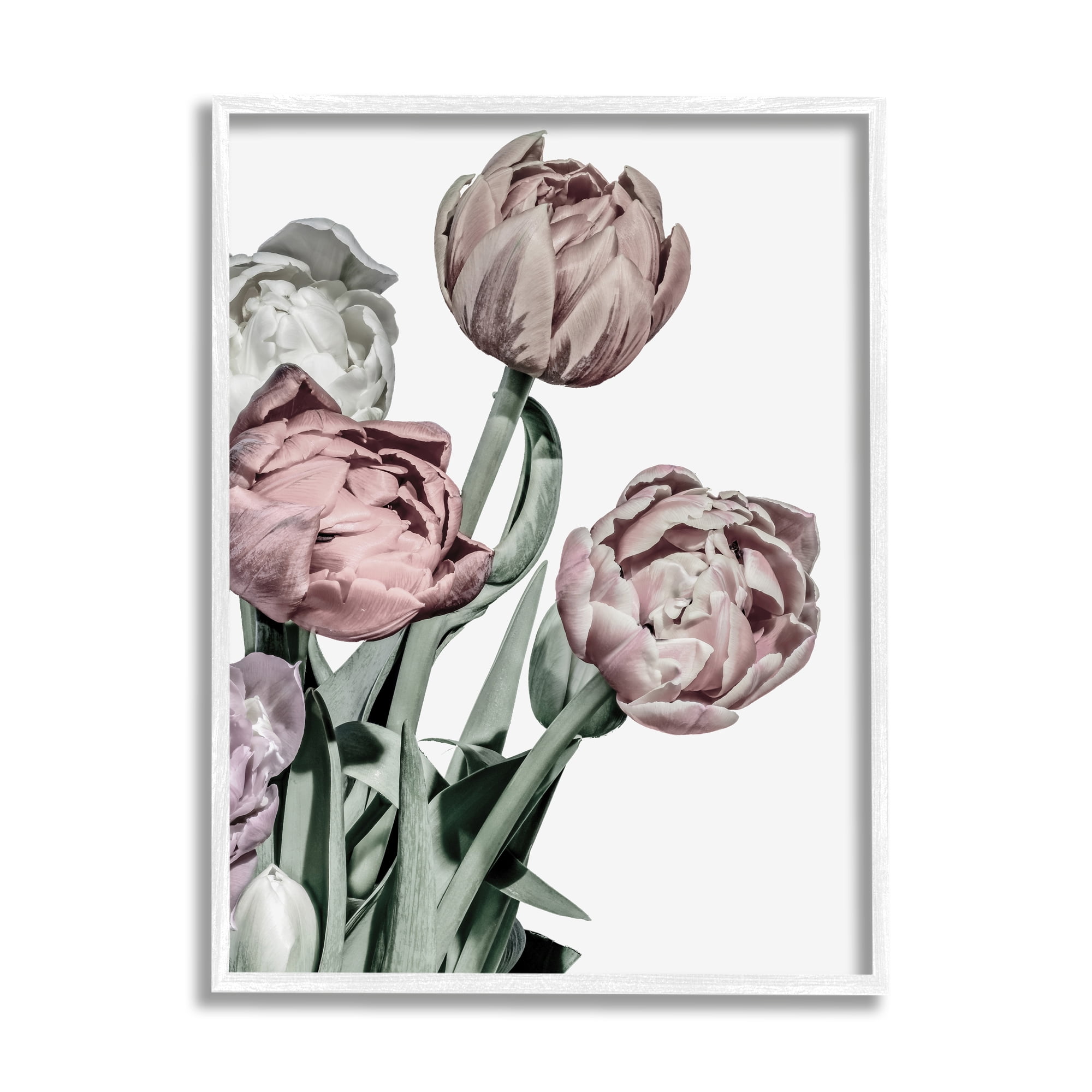 Stupell Industries Bold Globeflower Floral Bouquet Vintage Faded Tones, 24 x 30, Design by Malerifabrikken