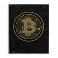 thumbnail image 1 of Stupell Industries Art Deco Bold Golden Digital Currency Black Framed Giclee Art, 11 x 14, by Svetlana Aleynikova, 1 of 8