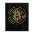 thumbnail image 1 of Stupell Industries Art Deco Bold Golden Digital Currency Canvas Art, 16 x 20, by Svetlana Aleynikova, 1 of 8