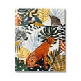 thumbnail image 1 of Stupell Industries Bold Jungle Animal Collage Vibrant Palm Leaf Shapes, 30 x 40, Design by Victoria Borges, 1 of 6