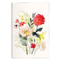 Stupell Industries Bold Mixed Flower Arrangement Graphic Art Unframed Art Print Wall Art, Design by Lanie Loreth