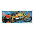 thumbnail image 1 of Stupell Industries Bold Modern Motorcycle Text Abstract Collage , 24 x 10, Design by Porter Hastings, 1 of 5