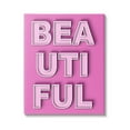 thumbnail image 1 of Stupell Industries Bold Motivational Beautiful Text Inspirational Painting Gallery Wrapped Canvas Art Print Wall Art, 24 x 30, 1 of 8