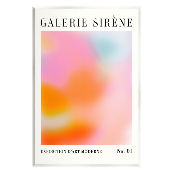 Stupell Industries Bold Ombre Pattern Abstract Painting Unframed Art Print Wall Art, 10 x 15