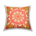 thumbnail image 1 of Stupell Industries Bold Orange Shapes Pattern Printed Throw Pillow Design by George Tygert, 1 of 6
