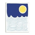 thumbnail image 1 of Stupell Industries Bold Summer Sun Nautical Abstract Striped Ocean Waves, 13 x 19, Design by Jen Bucheli, 1 of 6