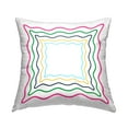 thumbnail image 1 of Stupell Industries Bold Wavy Borders Decorative Printed Throw Pillow Design by Lil' Rue, 1 of 5