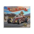 thumbnail image 1 of Stupell Industries Bone to Run Dogs Transportation Painting Gallery Wrapped Canvas Art Print Wall Art, 48 x 36, 1 of 8