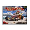 thumbnail image 1 of Stupell Industries Bone to Surf Dogs Transportation Painting White Framed Art Print Wall Art, 30 x 24, 1 of 9