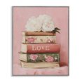 thumbnail image 1 of Stupell Industries Glam Book Love with Peonies Gray Framed Giclee Art, 11 x 14, by Arlington Prints, 1 of 8