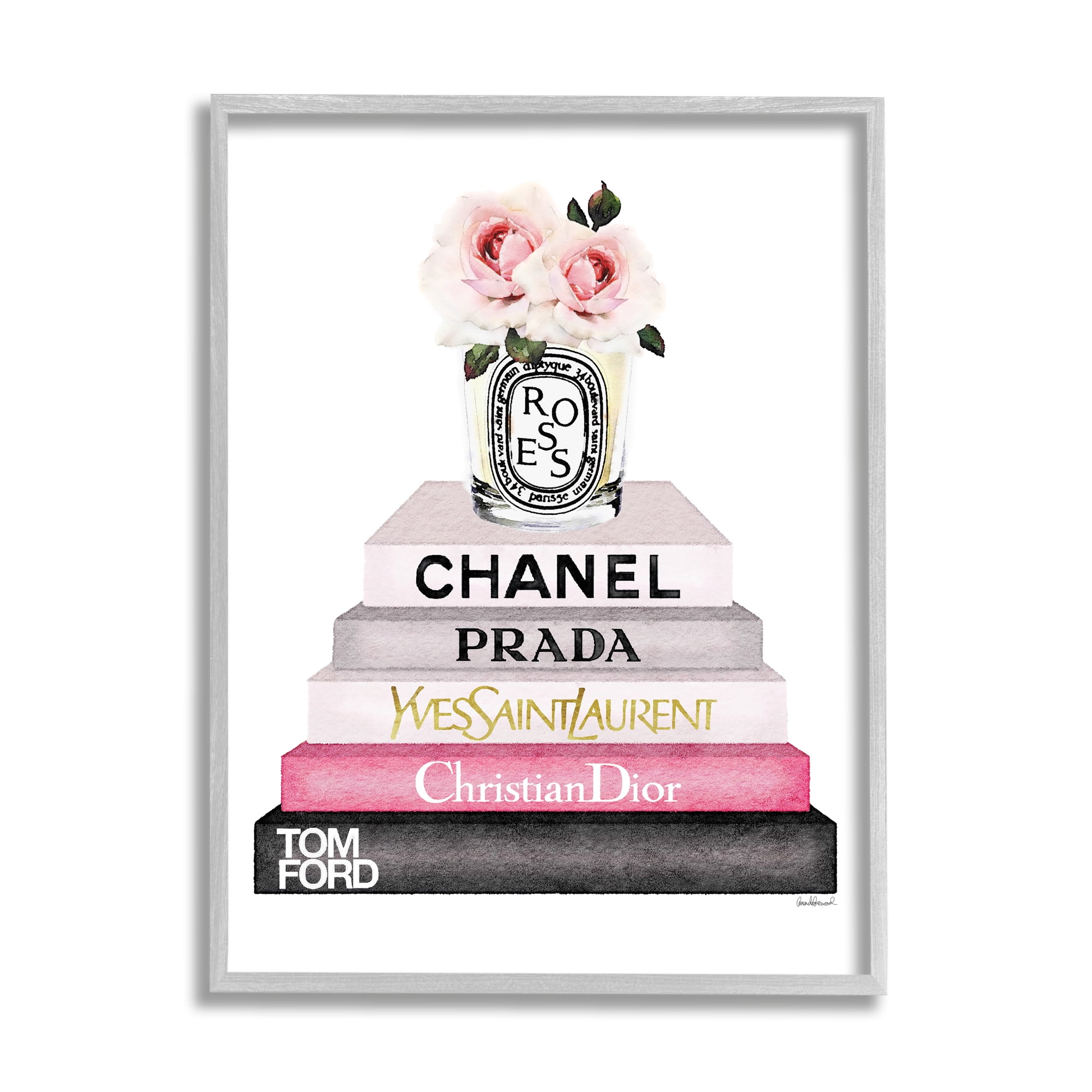chanel and dior pictures wall decor