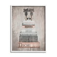 thumbnail image 1 of Stupell Industries Book Stack Heels Metallic Pink, 24 x 30,Design by Amanda Greenwood, 1 of 8